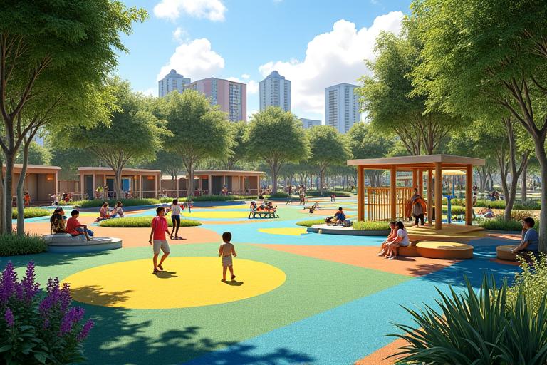 Parque recreativo urbano